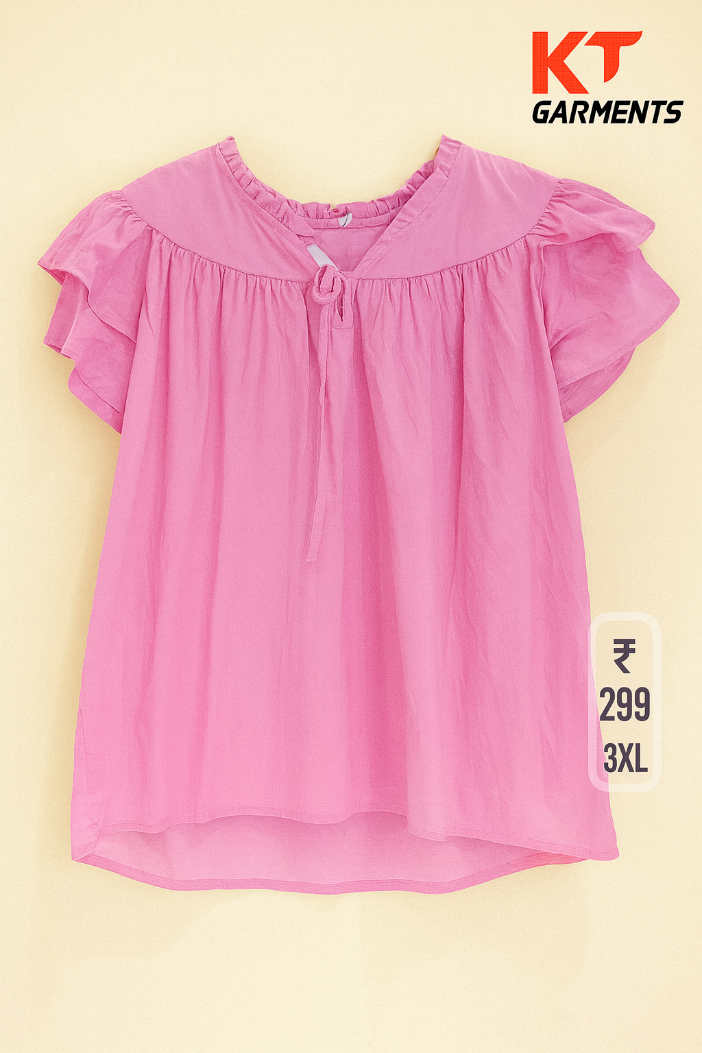 LADIES SHORT TOP