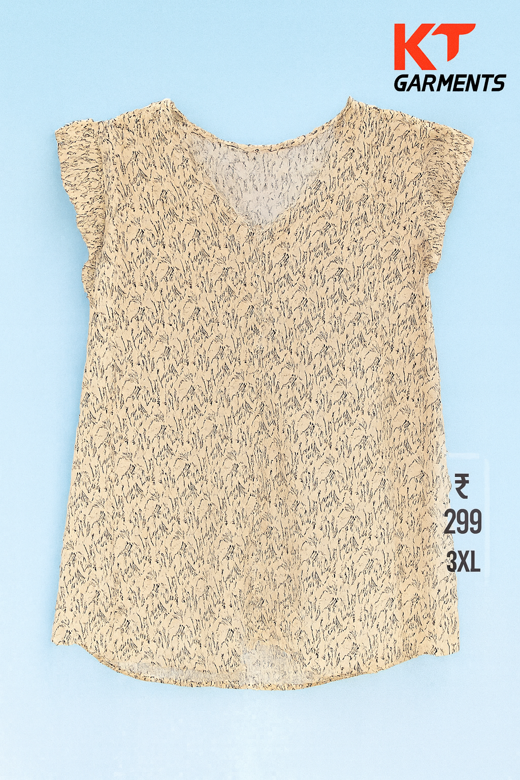 LADIES SHORT TOP