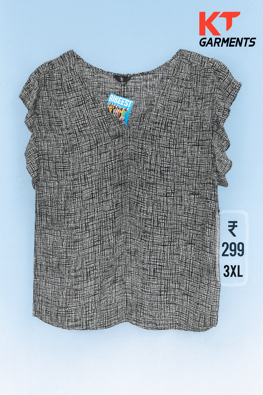 LADIES SHORT TOP