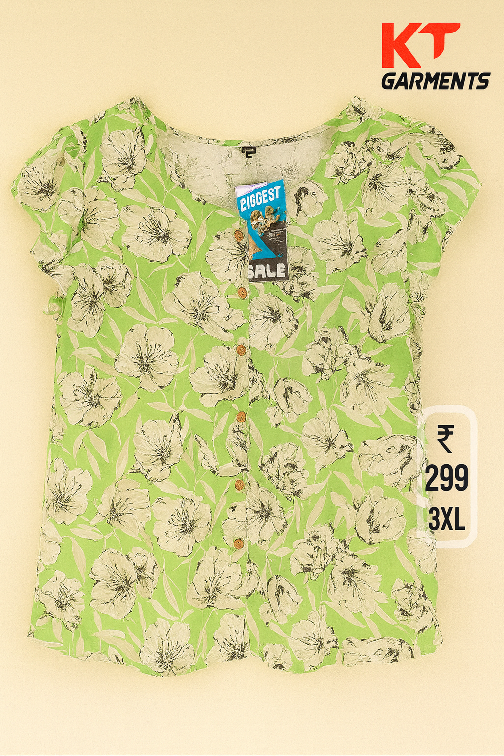 LADIES SHORT TOP (Copy)